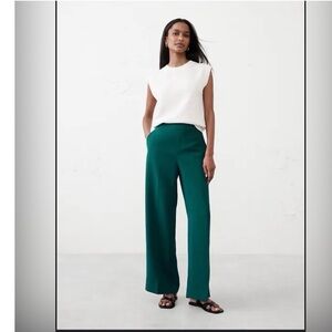 NWT Banana Republic HAYDEN CREPE WIDE-LEG PANT XL